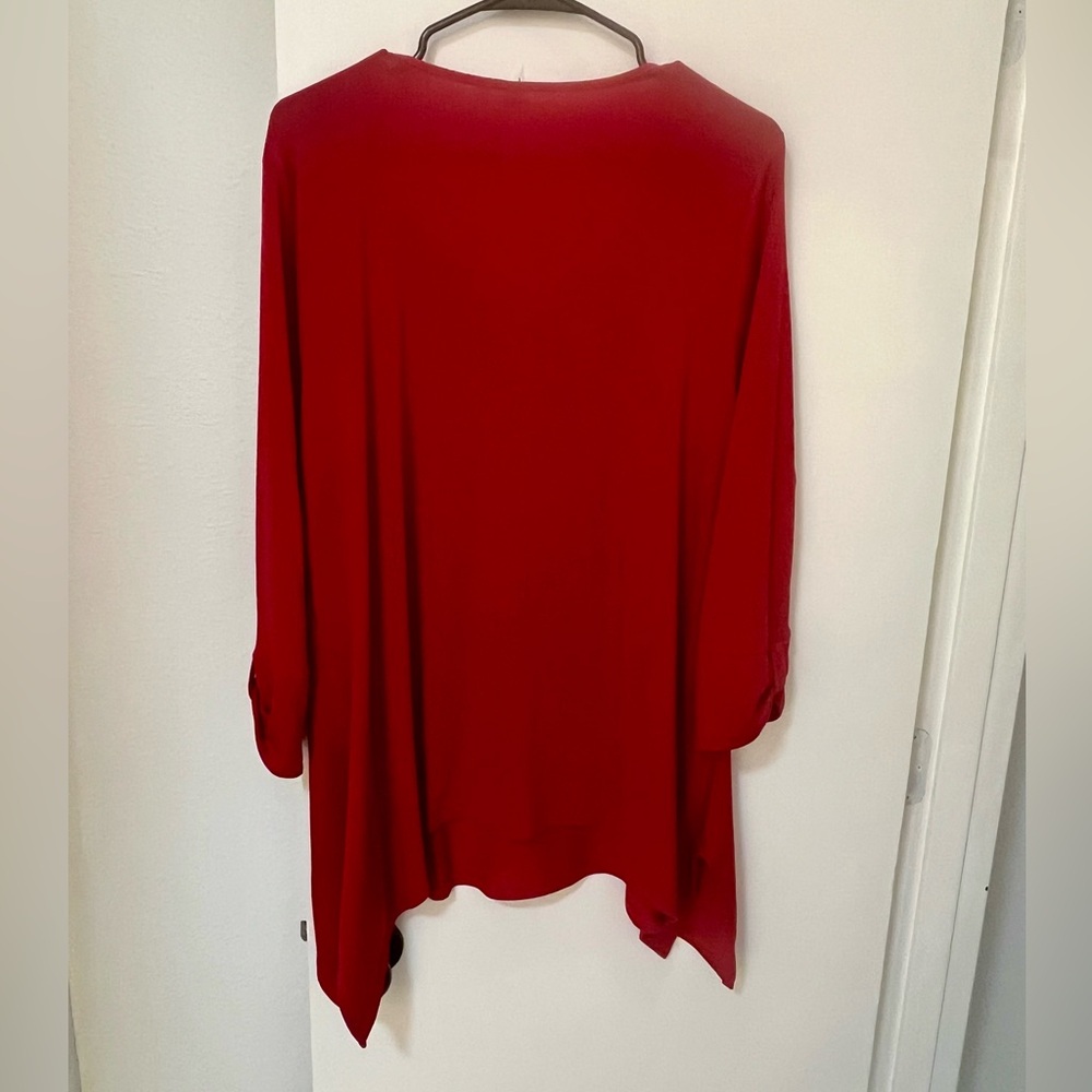 NY Collections Red Top - Picture 2 of 8